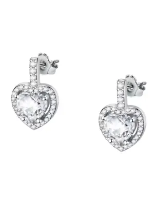 ORECCHINI TESORI CUORE CON CRISTALLI DONNA MORELLATO  SAVB05 MORELLATO