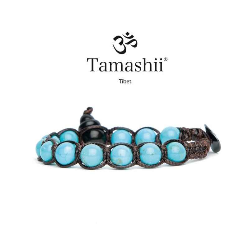 BRACCIALE TURCHESE SHUNGITE TAMASHII 1 GIRO BRACCIALE TURCHESE SHUNGITE TAMASHII 1 GIRO