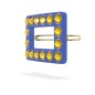 FERMAGLIO RETTANGOLARE BLU DONNA SWAROVSKI