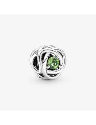 CHARM CERCHIO ETERNO VERDE AGOSTO DONNA PANDORA 790065C03 PANDORA
