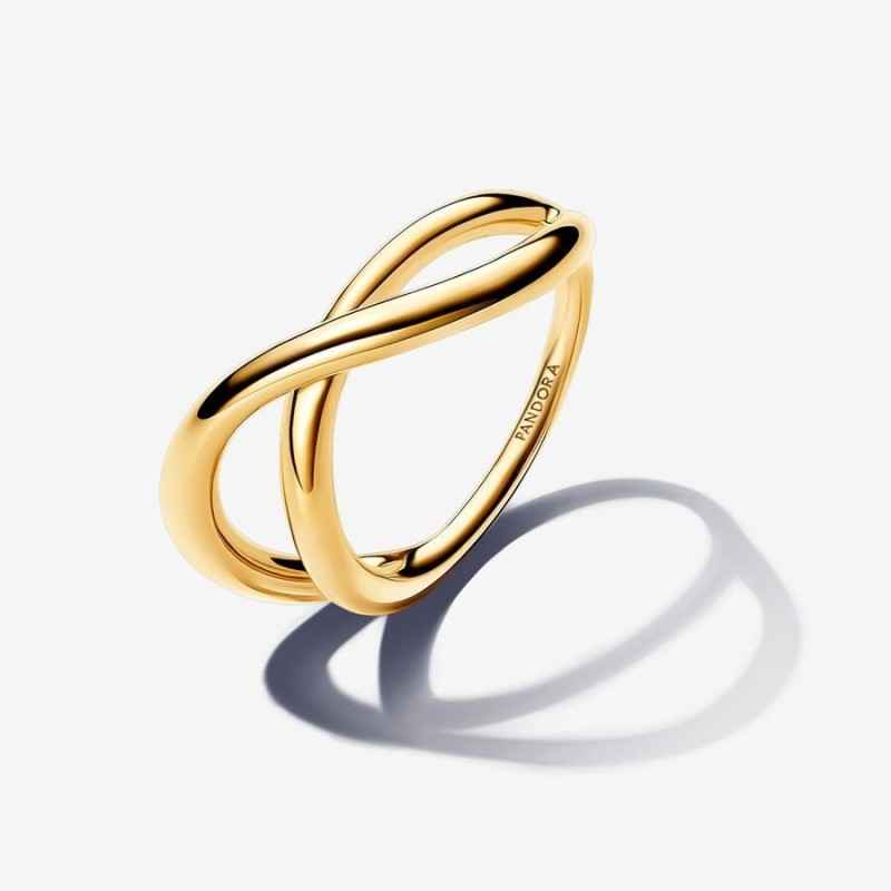 ANELLO INFINITO LINEA SINUOSA PLACCATO ORO MIS.56 PANDORA ANELLO INFINITO LINEA SINUOSA PLACCATO ORO MIS.56 PANDORA