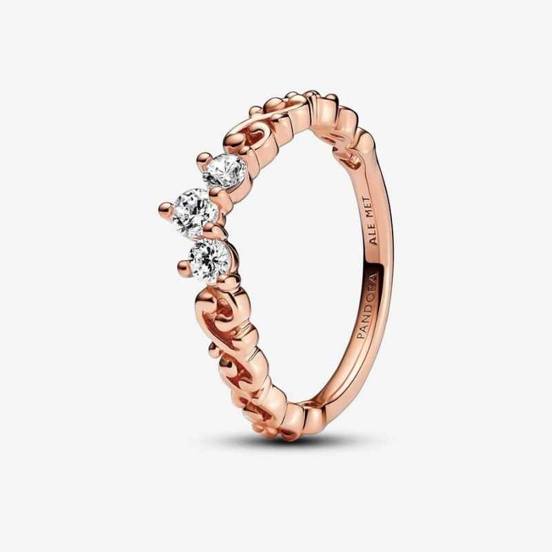 ANELLO TIARA ORIENTALE PVD ORO ROSA MIS.56 DONNA PANDORA ANELLO TIARA ORIENTALE PVD ORO ROSA MIS.56 DONNA PANDORA
