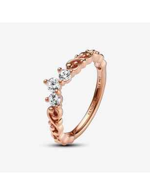 ANELLO TIARA ORIENTALE PVD ORO ROSA MIS.56 DONNA PANDORA  182232C01-56 PANDORA