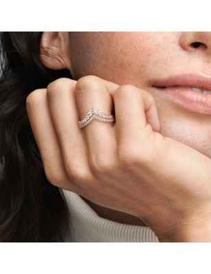 ANELLO DESIDERIO PRINCIPESCO PVD ORO ROSA MIS.50 PANDORA