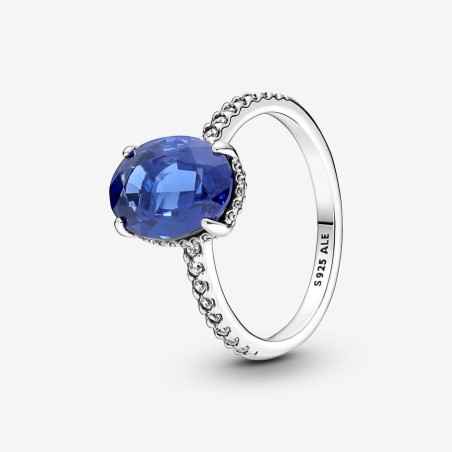 ANELLO PIETRA BLU MIS.58 DONNA PANDORA 190056C01-58 PANDORA