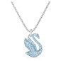 COLLANA PENDENTE CIGNO BLU MEDIO ICONIC SWAN DONNA SWAROVSKI COLLANA PENDENTE CIGNO BLU MEDIO ICONIC SWAN DONNA SWAROVSKI