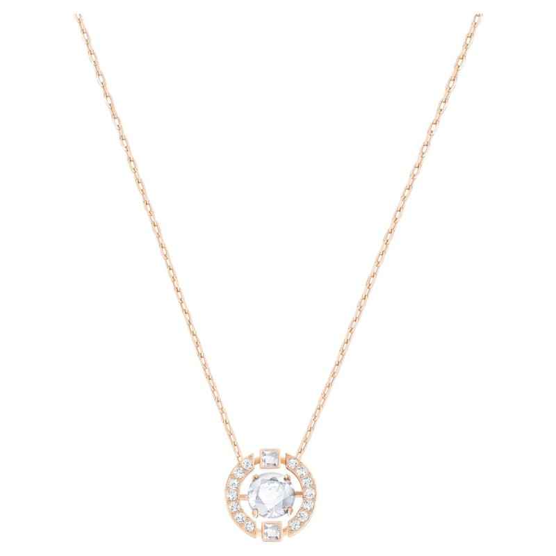 COLLANA TAGLIO TONDO DONNA SWAROVSKI SPARKLING DANCE COLLANA TAGLIO TONDO DONNA SWAROVSKI SPARKLING DANCE