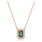 COLLANA VERDE TAGLIO OTTAGONALE DONNA SWAROVSKI MILLENIA