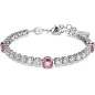 BRACCIALE TENNIS MATRIX ROSA DONNA SWAROVSKI BRACCIALE TENNIS MATRIX ROSA DONNA SWAROVSKI