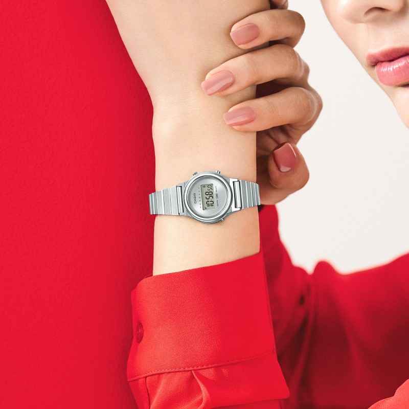 OROLOGIO MINI COLLECTION CROMATO DONNA CASIO VINTAGE OROLOGIO MINI COLLECTION CROMATO DONNA CASIO VINTAGE