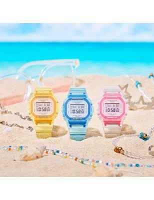 OROLOGIO TRASPARTENTE GIALLO BAMBINO CASIO BABY-G BGD-565SJ-9ER CASIO