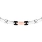 BRACCIALE ACCIAIO NERO ROSE GOLD MOTOWN UOMO MORELLATO 