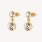 ORECCHINI PENDENTI SYMPHONIA COLOR ORO BROSWAY