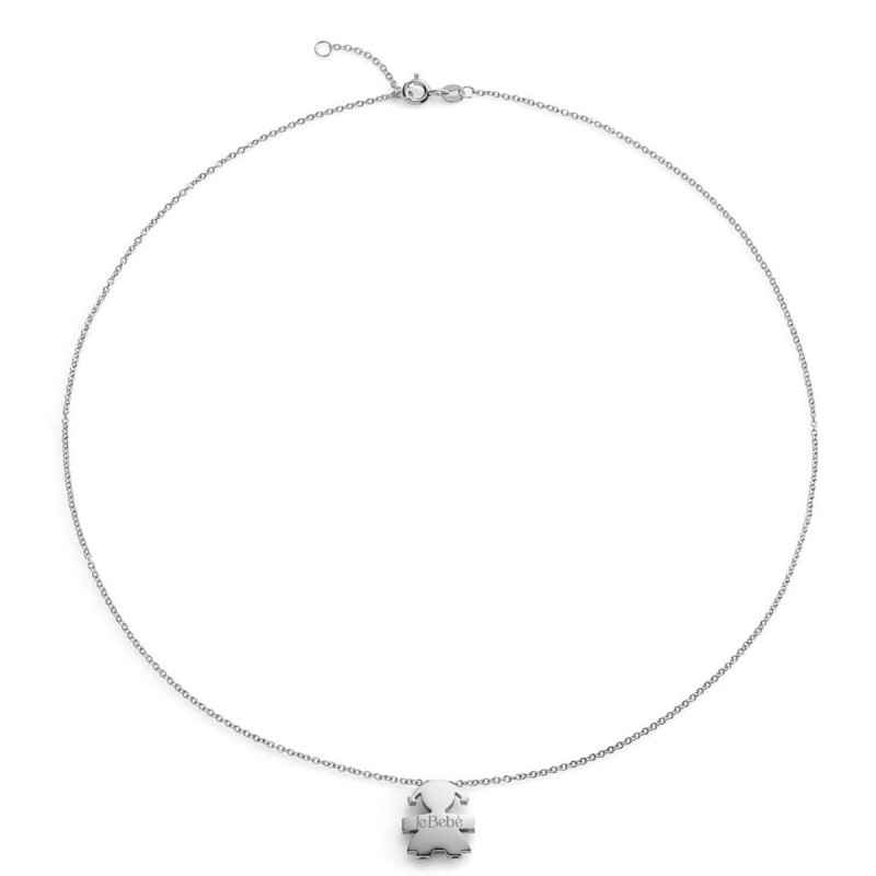 COLLANA CIONDOLO CATENA SAGOMA BIMBA I TESORINI BIG DONNA LE BEBE' COLLANA CIONDOLO CATENA SAGOMA BIMBA I TESORINI BIG DONNA LE BEBE'