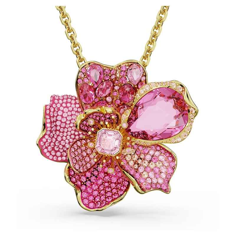 COLLANA PENDENTE E SPILLA IDYLLIA DONNA SWAROVSKI COLLANA PENDENTE E SPILLA IDYLLIA DONNA SWAROVSKI