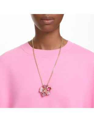 COLLANA PENDENTE E SPILLA IDYLLIA DONNA SWAROVSKI  5652068 SWAROVSKI