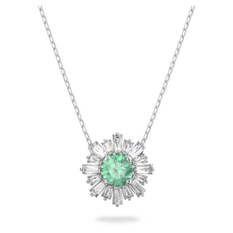 COLLANA PENDENTE SOLE VERDE DONNA SWAROVSKI COLLANA PENDENTE SOLE VERDE DONNA SWAROVSKI