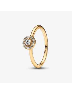 ANELLO PUNTO LUCE E PAVE' MIS.48 DONNA PANDORA  163554C01-48 PANDORA