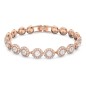 BRACCIALE ANGELIC ORO ROSA DONNA SWAROVSKI BRACCIALE ANGELIC ORO ROSA DONNA SWAROVSKI