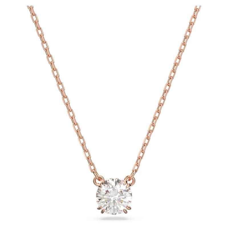 COLLANA PENDENTE PLACCATO ORO ROSA DONNA SWAROVSKI STILLA COLLANA PENDENTE PLACCATO ORO ROSA DONNA SWAROVSKI STILLA