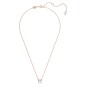 COLLANA PENDENTE PLACCATO ORO ROSA DONNA SWAROVSKI STILLA COLLANA PENDENTE PLACCATO ORO ROSA DONNA SWAROVSKI STILLA