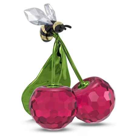 DECORAZIONE IDYLLIA APE E CILIEGIA DONNA SWAROVSKI  5667550 SWAROVSKI