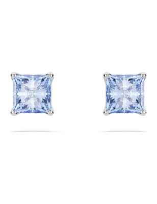 ORECCHINI A LOBO MATRIX TAGLIO SQUADRATO BLU DONNA SWAROVSKI  5723561 SWAROVSKI