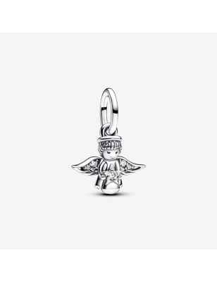 CHARM PENDENTE ANGELO E STELLA DONNA PANDORA MOMENTS 793598C01 PANDORA