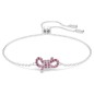 BRACCIALE LIFELONG BOW FIOCCO ROSA DONNA SWAROVSKI BRACCIALE LIFELONG BOW FIOCCO ROSA DONNA SWAROVSKI