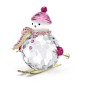 PUPAZZO DI NEVE ROSA SWAROVSKI PUPAZZO DI NEVE ROSA SWAROVSKI