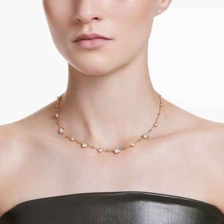 COLLANA IMBER TAGLIO ROUND DORATO SWAROVSKI