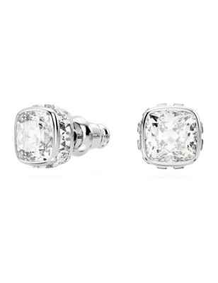ORECCHINI A LOBO BIRTHSTONE BIANCHI DONNA SWAROVSKI  5661957 SWAROVSKI