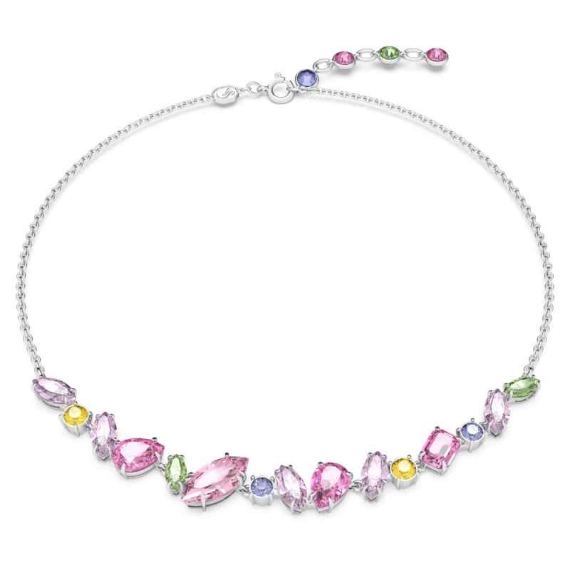 COLLANA GEMA MULTICOLORE TAGLIO MISTO DONNA SWAROVSKI COLLANA GEMA MULTICOLORE TAGLIO MISTO DONNA SWAROVSKI