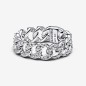 ANELLO CATENA MAGLIA CUBANA PAVE' MIS.48 DONNA PANDORA ANELLO CATENA MAGLIA CUBANA PAVE' MIS.48 DONNA PANDORA