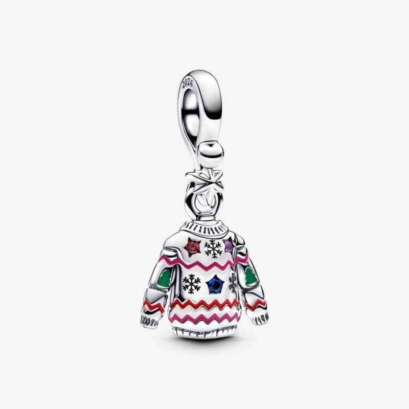 CHARM PENDENTE MAGLIONE DI NATALE DONNA PANDORA CHARM PENDENTE MAGLIONE DI NATALE DONNA PANDORA