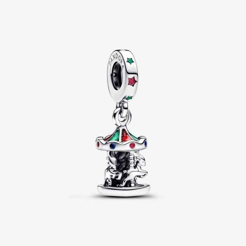 CHARM PENDENTE GIOSTRA DI NATALE DONNA PANDORA CHARM PENDENTE GIOSTRA DI NATALE DONNA PANDORA