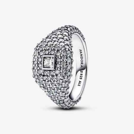 ANELLO COCKTAIL CON PAVE' MIS.52 PANDORA TIMELESS 193556C01-52 PANDORA