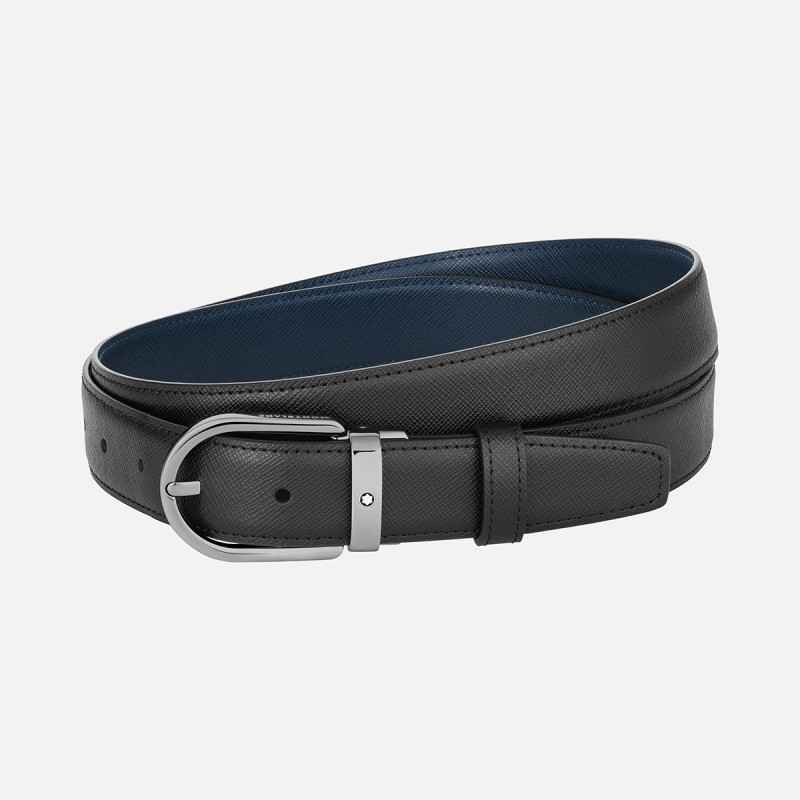 CINTURA REVERSIBILE NERA BLU UOMO MONTBLANC CINTURA REVERSIBILE NERA BLU UOMO MONTBLANC