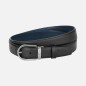 CINTURA REVERSIBILE NERA BLU UOMO MONTBLANC CINTURA REVERSIBILE NERA BLU UOMO MONTBLANC
