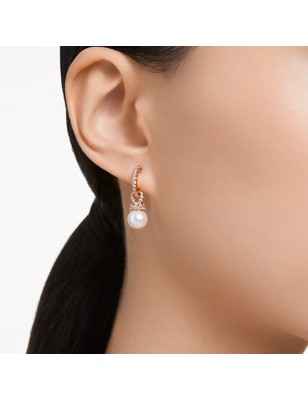 ORECCHINI PENDENTI ORIGINALLY PERLA SWAROVSKI 5669524 SWAROVSKI