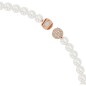 COLLANA NICE PIUMA BIANCA E PERLA SWAROVSKI COLLANA NICE PIUMA BIANCA E PERLA SWAROVSKI