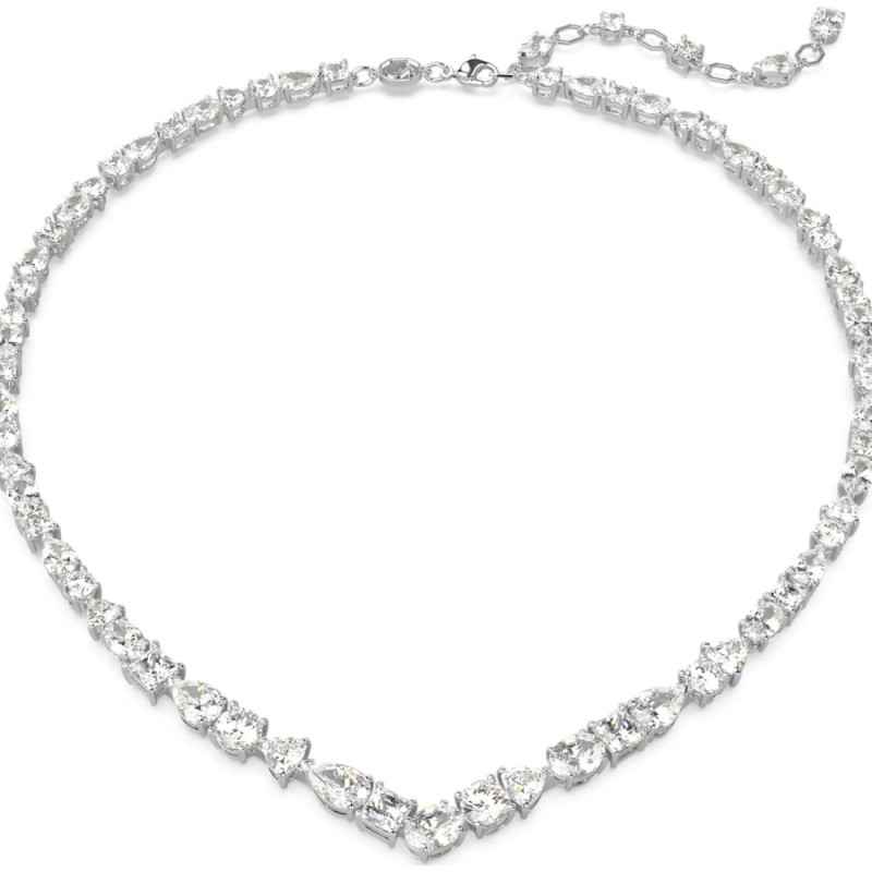 COLLANA BIANCA TAGLIO MISTO DONNA SWAROVSKI MESMERA COLLANA BIANCA TAGLIO MISTO DONNA SWAROVSKI MESMERA