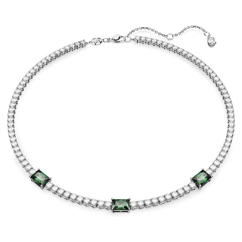 COLLANA MATRIX TENNIS TAGLIO MISTO VERDE DONNA SWAROVSKI 