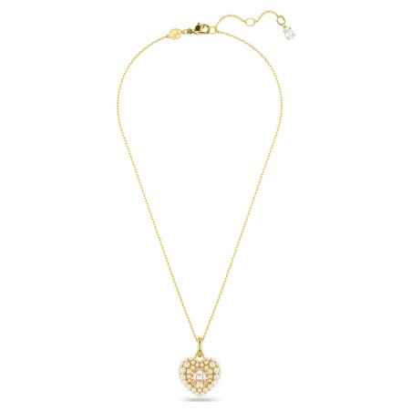 COLLANA HYPERBOLA CUORE BIANCO DONNA SWAROVSKI 