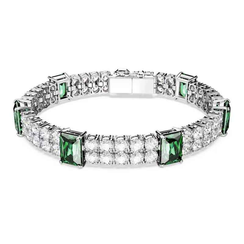 BRACCIALE MATRIX TENNIS VERDE MIS.M DONNA SWAROVSKI BRACCIALE MATRIX TENNIS VERDE MIS.M DONNA SWAROVSKI