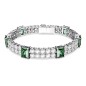 BRACCIALE MATRIX TENNIS VERDE MIS.M DONNA SWAROVSKI BRACCIALE MATRIX TENNIS VERDE MIS.M DONNA SWAROVSKI