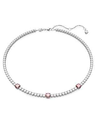 COLLANA MATRIX TENNIS BIANCA E ROSA DONNA SWAROVSKI  5666165 SWAROVSKI