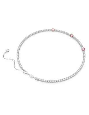 COLLANA MATRIX TENNIS BIANCA E ROSA DONNA SWAROVSKI  5666165 SWAROVSKI