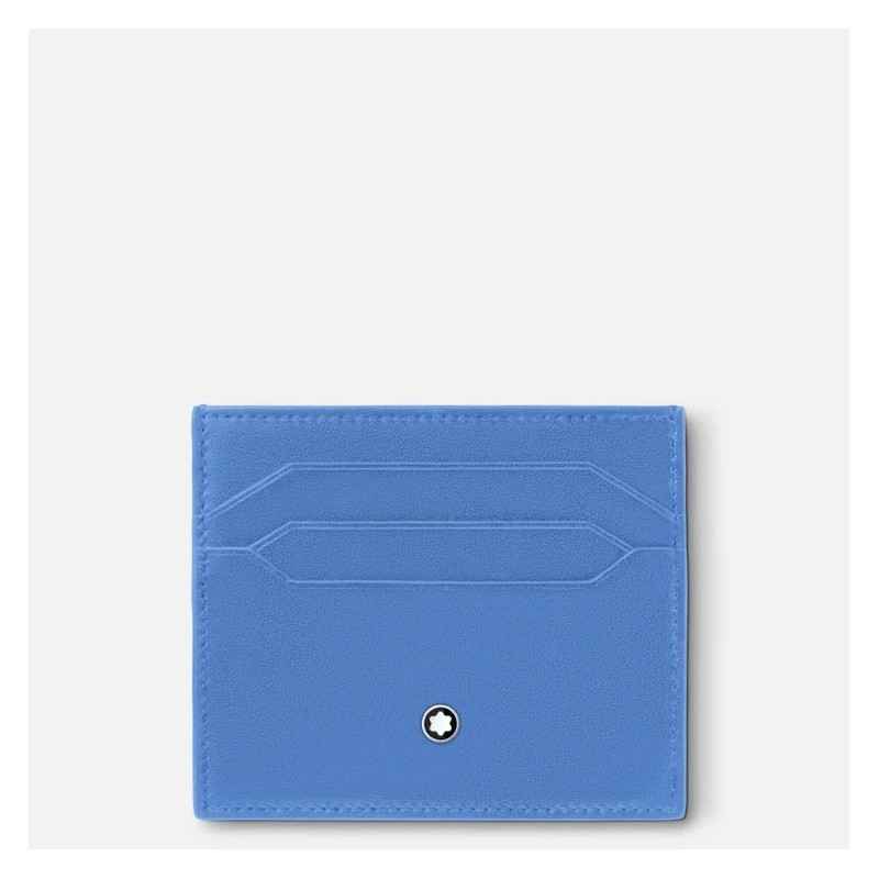 PORTA CARTE DI CREDITO DUSTY BLUE UOMO-DONNA MONTBLANC MEISTERSTUCK PORTA CARTE DI CREDITO DUSTY BLUE UOMO-DONNA MONTBLANC MEISTERSTUCK
