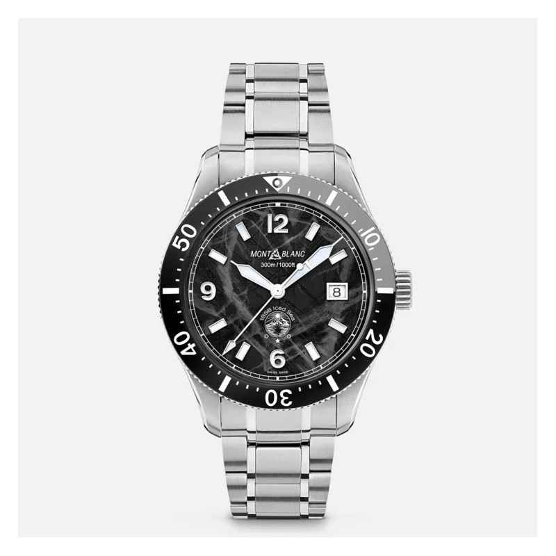 OROLOGIO 1858 ICE SEA AUTOMATIC DATE UOMO MONTBLANC OROLOGIO 1858 ICE SEA AUTOMATIC DATE UOMO MONTBLANC